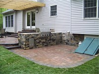 Patio With Outdoor Kitchen